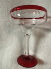 Red Rim/Base Margarita Glass CAZADORES Tequila