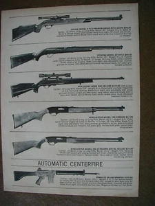 1969 Rifles Savage, Winchester, Colt, Armalite 2 page Vintage PRINT AD 63107 - Picture 1 of 2