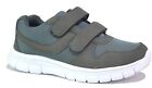 MENS TOUCH STRAP WIDE FIT WALKING RUNNING SPORTS GYM CASUAL SHOES TRAINERS SIZE