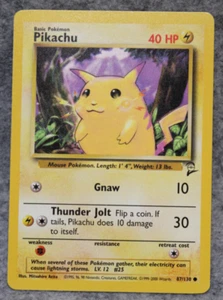 Pokemon TCG Pikachu Base Set 2 Common Karte 87/130 LP - Bild 1 von 2