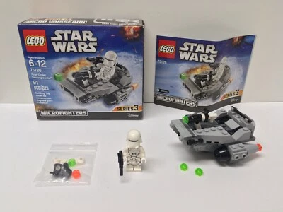 Lego Star Wars Microfighters Series 3: First Order Snowspeeder, Complete - Image 1 of 4