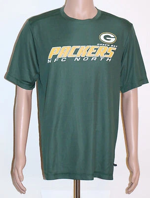 Green Bay Packers Athletic T-Shirt LARGE Green NFL Football NFC North - Изображение 1 из 4