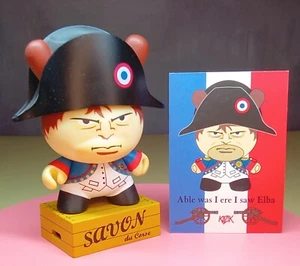 NAPOLEON~ Kidrobot ART OF WAR Dunny / Frank Kozik artist card @2014 - Picture 1 of 3