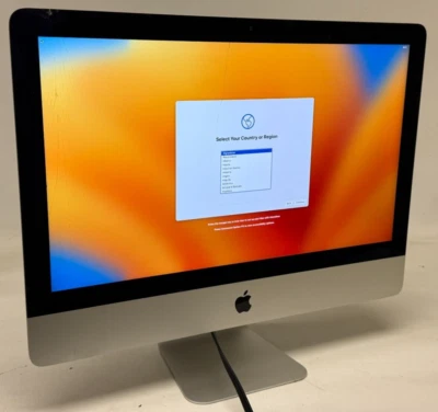 Apple iMac 2017 4K 21.5" (i5-7500 3.4GHz - 8GB RAM - 1TB Fusion - MNE02LL/A) - Image 1 of 4