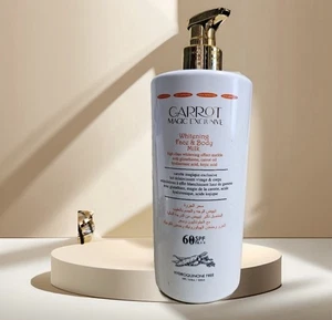 Carrot Magic Exclusive Face &Body Milk Lotion. 60SPF. 500ml x1 Bottle - Picture 1 of 5