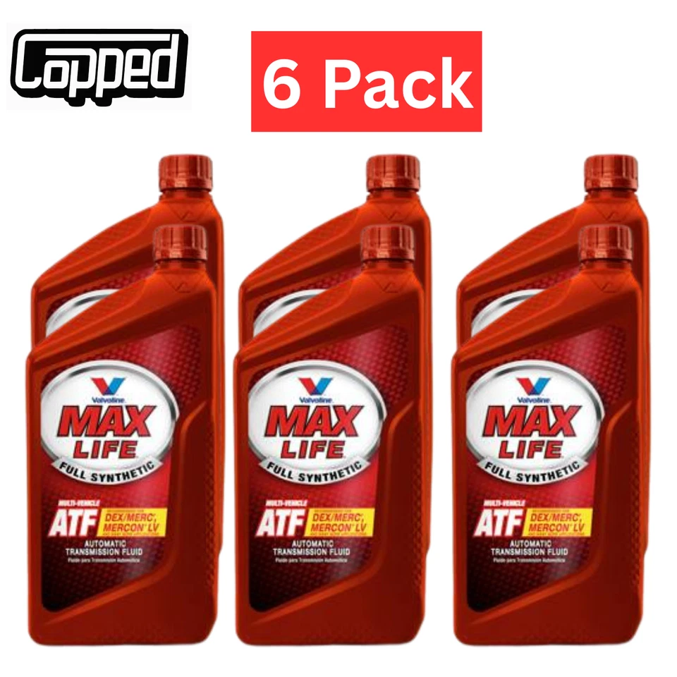 ValVoline DEXRON-VI MERCON-LV ATF Auto Transmission Oil Fluid For FORD VV324 (6) Foto 1 de 2