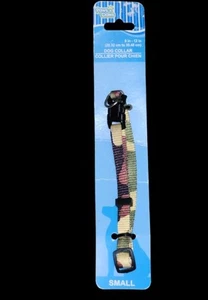 Hundehalsband Pfoten und Krallen Camouflage KLEIN verstellbar 8"-12" Petcore Welpenzubehör Neu mit Etikett - Bild 1 von 4