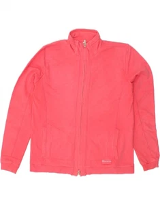 CHAMPION Girls Graphic Tracksuit Top Jacket 14-15 Years Large Pink Cotton AQ08 - Picture 1 of 4