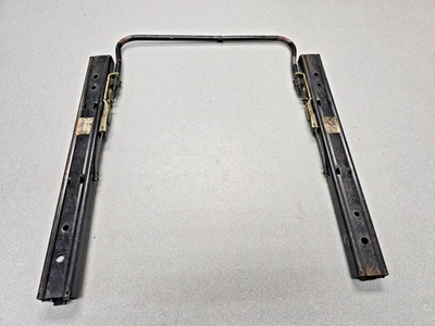 NICE USED ORIGINAL PORSCHE 911 DOUBLE LOCKING SEAT RAIL SET 1974-84 - Image 1 of 4