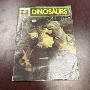 The How And Why Wonder Book Of Dinosaurs 1976 Darlene Geis Illus Kenyon Shannon - Picture 1 of 2