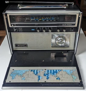 SONY CRF-5100 Earth Orbiter 10-BandFM/LW/MW/SW1-SW5/PSB/AI Radio/Receiver - Picture 1 of 15