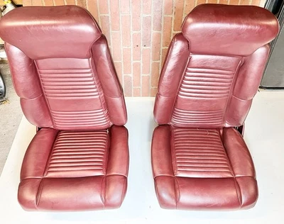 BUICK REATTA 1988-1990 Asiento Delantero Pasajero Conductor Izquierdo Derecho LH Par Foto 1 de 4