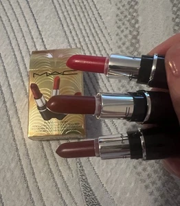 Lápiz labial MAC Everyday Luxury Mini Lustreglass trío rojo - Imagen 1 de 2