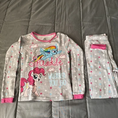 Girls SZ 10 My Little Pony Life Sparkle Wherever You Go 2 pieces Pajama Set~ - Image 1 of 4