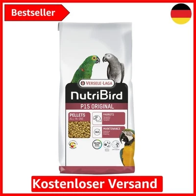 - NutriBird P15 Tropical - Extrudierte Pellets - Erhaltungsfutter für Papagei... - Bild 1 von 4