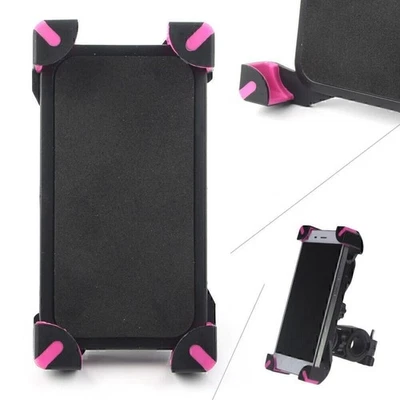 For Width 58-90mm 3.5"-7" Phone GPS Adjustable Mount Holder Handlebar Universal - Image 1 of 4