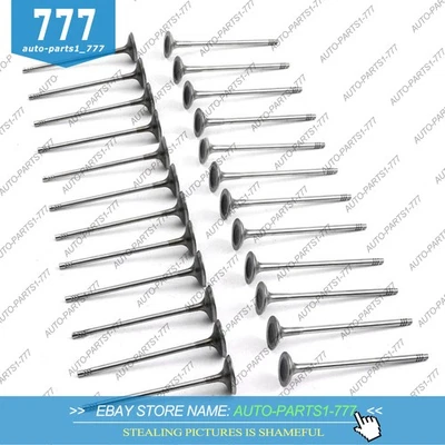 Válvulas de entrada e saída para Mercedes-Benz C250 W212 W205 M274 C117 M270 1.6 2.0 - Imagem 1 de 4