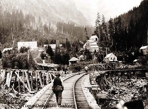 Boston American Mining Co., Monte Cristo, Washington -1919- Historic Photo Print - Picture 1 of 1