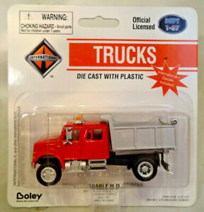 HO Boley International Dump Truck Red 1/87