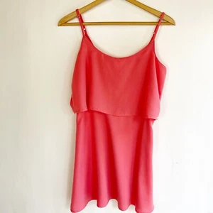 ABERCROMBIE & FITCH Damen Kleid Größe Small Orange Spaghettiträger Fit & Flare - Bild 1 von 4