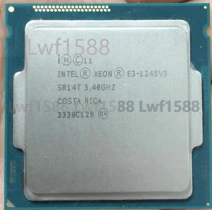 Intel Xeon E3-1245V3 3.40GHz 8MB LGA1150 CPU processor E3-1245V3 - Picture 1 of 1