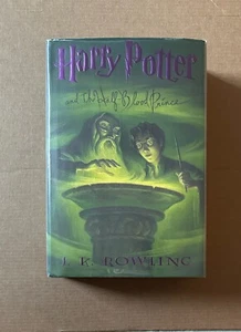HARRY POTTER and the Half-Blood Prince 2005 US 1st Printing HC/DJ w Misprint VG - Foto 1 di 16