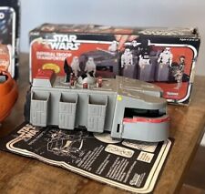 Vintage 1979 Star Wars Imperial Troop Transporter Kenner Complete W  Box & Paper