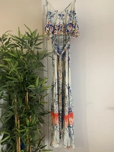 Hemant & Nandita Fresco Maxi Dress *SALE* Size L - Picture 1 of 4