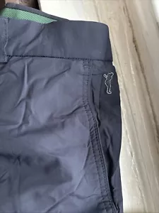 Golfino Unisex Performance Golf Pants Size Medium 33X32 Navy Lined - Picture 1 of 6