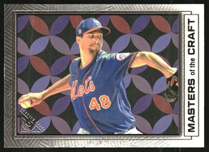 2021 Topps Gallery Masters of the Craft #MTC7 Jacob deGrom