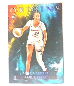 2023 Panini WNBA Origins Teal #99 Kadi Sissoko Rc #01/35 Phoenix Mercury Rookie - Picture 1 of 3