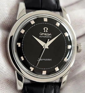 OMEGA SEAMASTER AUTOMATIC 2767 5 SC CAL354 BLACK DIAL MEN'S WATCH - Picture 1 of 20
