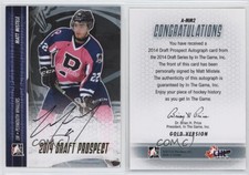 2014 ITG Draft Prospects Auto Gold /20 Matt Mistele #A-MM2 Auto