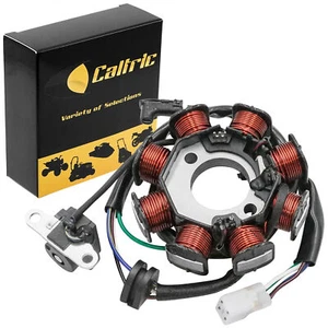 Stator Magneto 8 Coil 3 Wire w/ Pick Up For Kawasaki KLX140 2008 2009 - 2022 - Picture 1 of 7