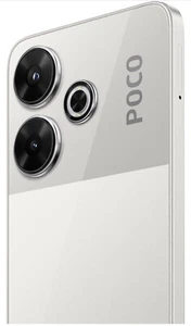 XIAOMI POCO M6 4G SILVER 128GB + 6GB SEALED UNLOCKED 108MP CAM NEW UK FREE EXTRA - Afbeelding 1 van 6