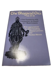Bhagavad Gita As It Is 1968 First Collier Edition PB Bhaktivedanta Prabhupada - Picture 1 of 13