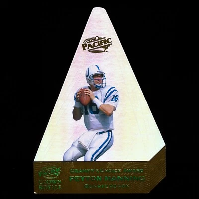 ПЕЙТОН МЭННИНГ 1998 Crown Royale Jumbo Cramers Choice Awards ДЕБЮТАНТ RC NO5  - Изображение 1 из 2