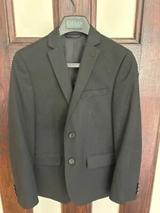 Ralph Lauren Boys Size 14 R Black Suit Coat - Picture 1 of 4