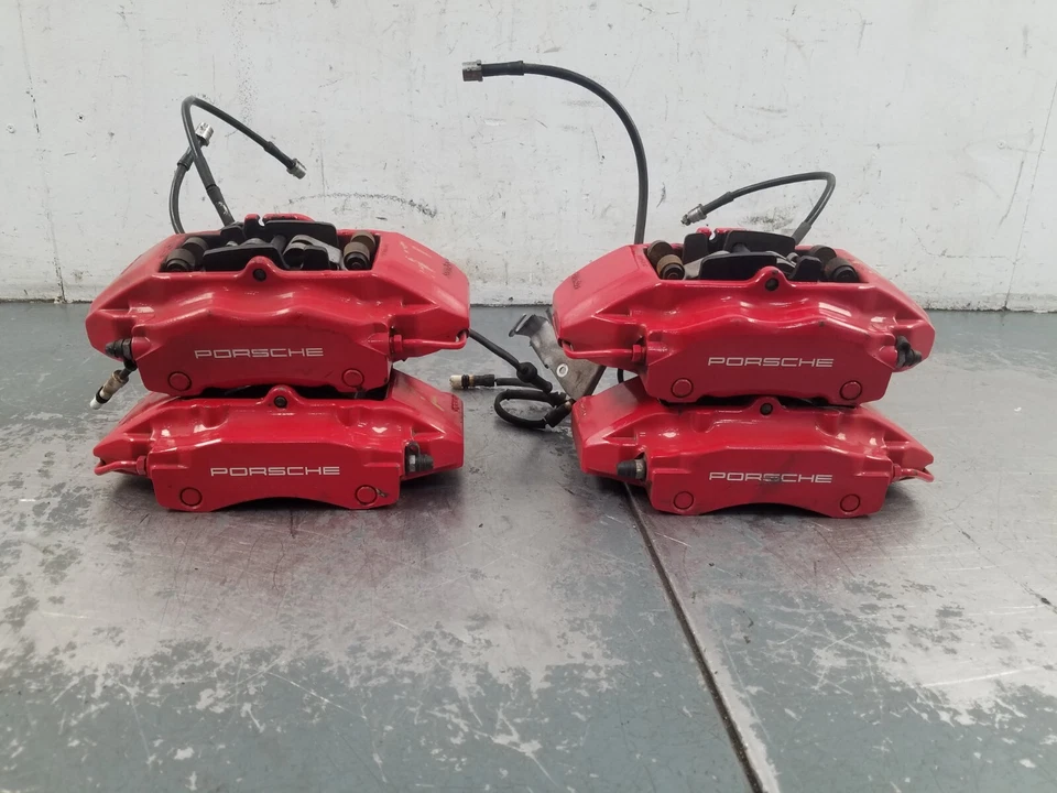 2006 Porsche Cayman S 987 Brembo красный тормоз суппорт комплект #3317 P1 - Изображение 1 из 4