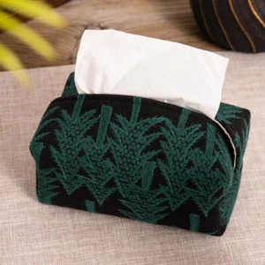 Rectangular Fabric Tissue Box Cover Home Decor Storage For Tissue Holder Paper - Picture 1 of 17