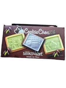 SILIKOMART BISCOTTI CHOC KIT NUOVO CON SCATOLA / Made in ITALY - Foto 1 di 2