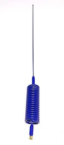 blue mini Stinger antenna small springer ariel rugged ideal 4x4 cb radio aerial - Picture 1 of 5