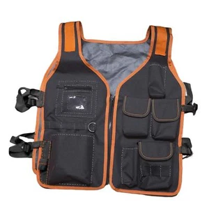 Tool Vest Work Vest for Men with Pockets Universal Storage Waist Bag Tool Vest - Picture 1 of 7