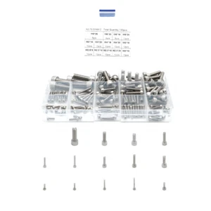 135pcs stainless steel cup head hexagon socket screws A2-70 DIN912 M8 x 25mm - Picture 1 of 2