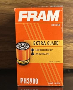 Fram PH3980 Extra Guard Engine Oil Filter - Picture 1 of 8