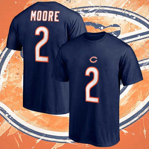 SALE!!! Welcome DJ Moore #2 Chicago Bears T-Shirt Gift Fan S-3XL Cover