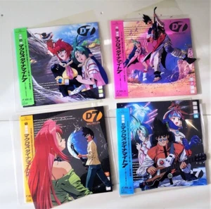 Macross Dynamite 7 all 4 LD Laserdiscs Language:Japanese - Picture 1 of 8