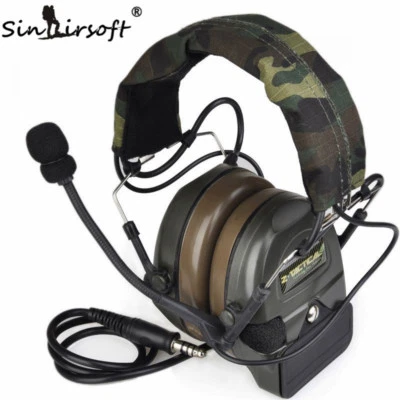 Z tactical Sordin Airsoft Comtac 1 Headset Helmet Noise Reduction Headphone Z054 - Image 1 of 4