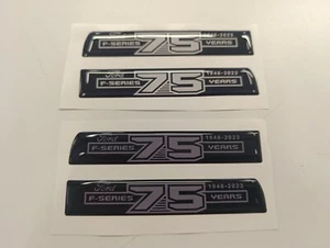 F Series Replacement Fender Decals–Domed Resin Set fits Ford F250 F350 (2023–24) - Bild 1 von 5