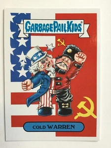 Garbage Pail Kids Topps 2018 Sticker We Hate The ‘80s History Cold Warren 5a - Picture 1 of 2